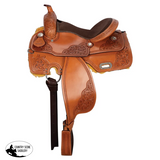 New! Schneiders® Wyatt II Tooled All Around Saddle - Country Scene Saddlery and Pet Supplies