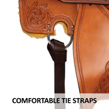 New! Schneiders® Wyatt II Tooled All Around Saddle - Country Scene Saddlery and Pet Supplies