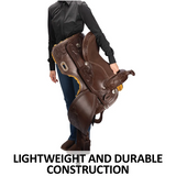 New! Schneiders® Wyatt II Tooled All Around Saddle - Country Scene Saddlery and Pet Supplies