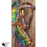 New! Serape print headstall and breastcollar set. - Country Scene Saddlery and Pet Supplies