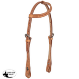 NEW! Showman 3-Piece Argentina Cow Leather Browband One Ear Headstall and Breastcollar Set - Mini/Small Pony mini/small