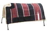 Showman 30" x 30" Navajo cut back saddle pad Kodel fleece - Country Scene Saddlery and Pet Supplies