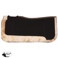 New! Showman 31’’ X 32’’ Contoured Felt Pad With Cowhide Wear Leathers