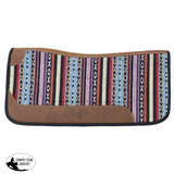 New! Showman 31’’ X 32’’ Radiant Weave Contoured Saddle Pad With Felt Bottom