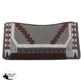 New! Showman 36" x 34" Wool Top Saddle Pad with Memory Felt Bottom - Mesa Ridge - Country Scene Saddlery and Pet Supplies