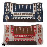 New! Showman 36" x 34" Wool Top Saddle Pad with Memory Felt Bottom - Sundown - Country Scene Saddlery and Pet Supplies