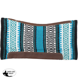 New! Showman 38" x 34" Assorted Saddle Pad with Felt Bottom - Canyon Echo - Country Scene Saddlery and Pet Supplies