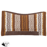 New! Showman 38" x 34" Assorted Saddle Pad with Felt Bottom - Canyon Echo - Country Scene Saddlery and Pet Supplies