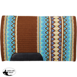 New! Showman 40’’ x 34’’ Wool Show Blanket Brown-Tan Western Pads