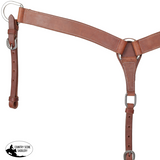 New! Showman Argentina Cow Leather Breastcollar - Mini/Small Pony Mini/Small Pony Browband Headstall