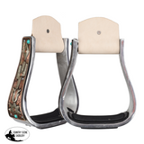 New! Showman Arizona Aluminum Stirrups - Country Scene Saddlery and Pet Supplies