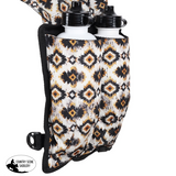 New! Showman Aztec Sunstone Nylon Horn Bag Saddle Pouches Saddle Sacks Horn Bags