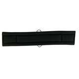 New! Showman Basketweave Tooled Straight Neoprene Bottom Girth - Pony - Country Scene Saddlery and Pet Supplies