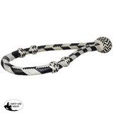 New! Showman Black & White Bosal