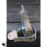 New! Showman Bronze Gambler Aluminum Stirrup