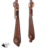 New! Showman Bronze Scallop One Ear Headstall - Country Scene Saddlery and Pet Supplies
