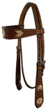 Showman Browband Headstall. - Country Scene Saddlery and Pet Supplies