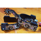 Showman™ brown steel spur. - Country Scene Saddlery and Pet Supplies
