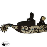 Showman™ brown steel spur. - Country Scene Saddlery and Pet Supplies