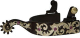 Showman™ brown steel spur. - Country Scene Saddlery and Pet Supplies