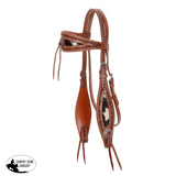 New! Showman Cattle Drive Browband Headstall and Breastcollar Set - Country Scene Saddlery and Pet Supplies