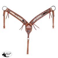 New! Showman Cattle Drive Browband Headstall And Breastcollar Set Tack Sets