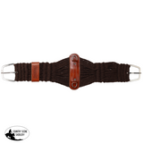 New! Showman Chocolate Mohair Wool String Girth - Country Scene Saddlery and Pet Supplies