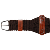 New! Showman Chocolate Mohair Wool String Girth - Country Scene Saddlery and Pet Supplies