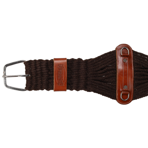 New! Showman Chocolate Mohair Wool String Girth – Country Scene ...