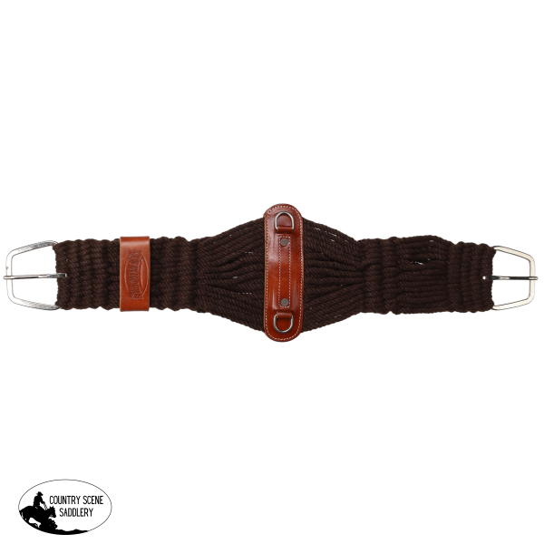 New! Showman Chocolate Mohair Wool String Girth – Country Scene ...