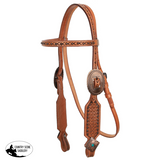 New! Showman Copper Creek Browband Headstall and Breastcollar Set - Country Scene Saddlery and Pet Supplies