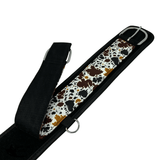 New! Showman Cow Print Neoprene Bottom Girth Breastplates