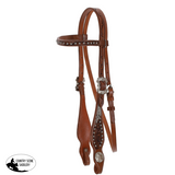 New! Showman Cowpoke Classic Browband Headstall and Breastcollar Set - Country Scene Saddlery and Pet Supplies