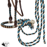 New! Showman Desert Dawn Mohair Bosal with Reins - Country Scene Saddlery and Pet Supplies