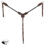 New! Showman Desert Dawn Mohair Browband Headstall and Breastcollar Set Full Tack Sets