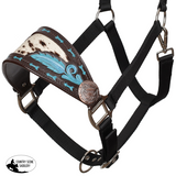New! Showman Desert Dawn Mohair Wool Nose Halter - Full - halter