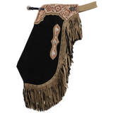 New! Showman Desert Noir Chinks - Country Scene Saddlery and Pet Supplies