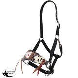 New! Showman Diamond Flush Bronc Halter - Country Scene Saddlery and Pet Supplies