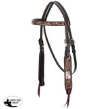 New! Showman Diamond Flush Browband Headstall - Country Scene Saddlery and Pet Supplies