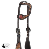 New! Showman Diamond Flush One Ear Headstall One Eared Bridles