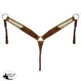 New! Showman Floral Frontier Browband Headstall and Breastcollar Set - Country Scene Saddlery and Pet Supplies