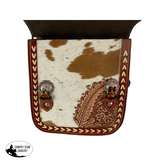 New! Showman Floral Frontier Saddle Bag