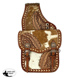 New! Showman Floral Frontier Saddle Bag