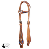 New! Showman Freedom Star One Ear Headstall and Breastcollar Set Full/cob Tack Sets