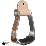 New! Showman Gambler Aluminum Stirrups - Country Scene Saddlery and Pet Supplies