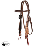 New! Showman Golden Horn Browband Headstall and Breastcollar Set Cob/Full Tack Sets