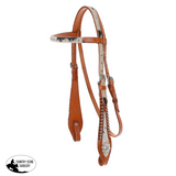 New! Showman Hide Haven Browband Headstall And Breastcollar Set Tack Sets