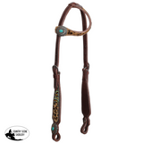 New! Showman Leopard Luxe One Ear Headstall and Breastcollar Set - Tack Sets