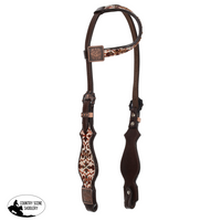 New! Showman Limited Edition High Plains One Ear Headstall And Breastcollar Set Horse Tack