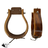 NEW! Showman Mahogany Oxbow Stirrups - Country Scene Saddlery and Pet Supplies